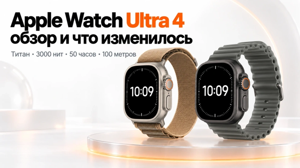 Apple Watch Ultra 4: обзор и что в них изменилось