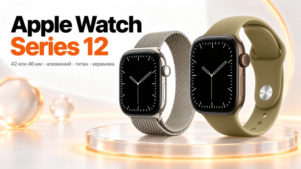 Apple Watch Series 12: 42 или 46 мм и какой корпус выбрать