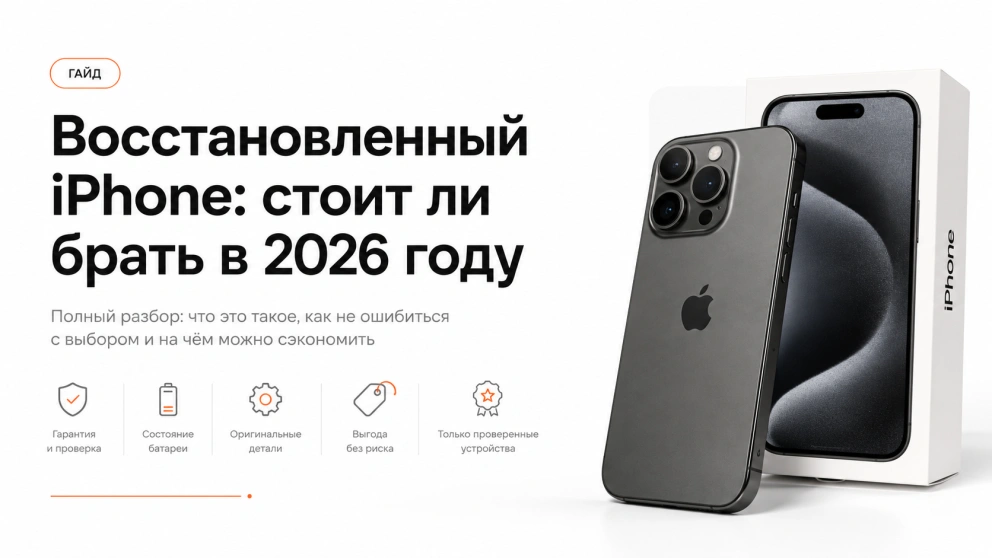 Что такое восстановленный iPhone и стоит ли покупать