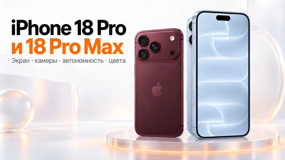 iPhone 18 Pro и 18 Pro Max: что изменилось и какой брать