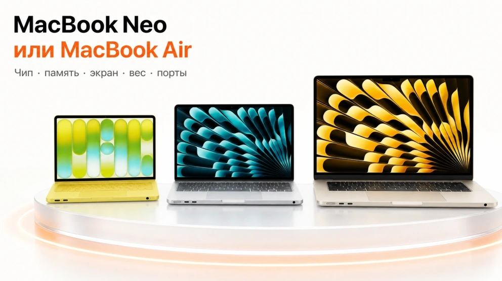 MacBook Neo или MacBook Air: что выбрать в 2026 году