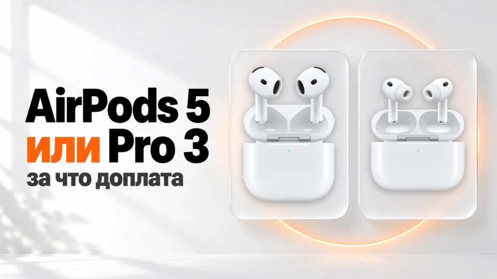 AirPods 5 или AirPods Pro 3: за что доплата и кому какие