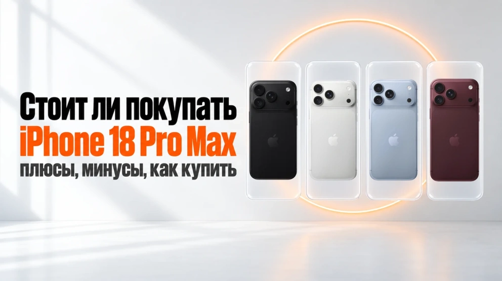Стоит ли покупать iPhone 18 Pro Max: плюсы, минусы, как купить