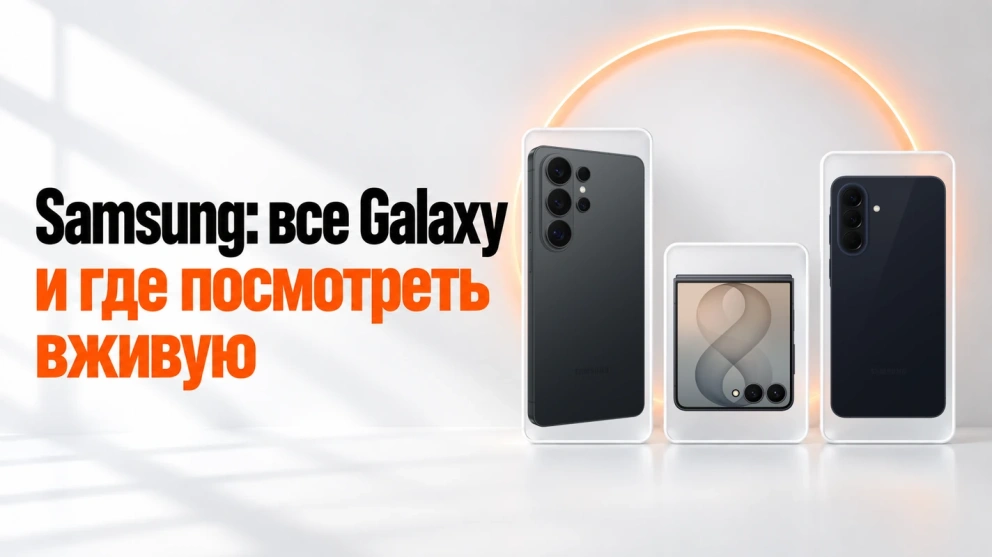 Samsung в Майкопе: все Galaxy и где посмотреть вживую