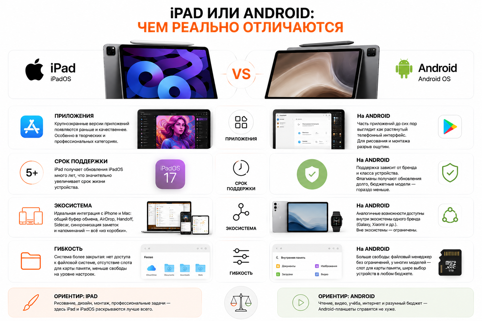 ipad vs android